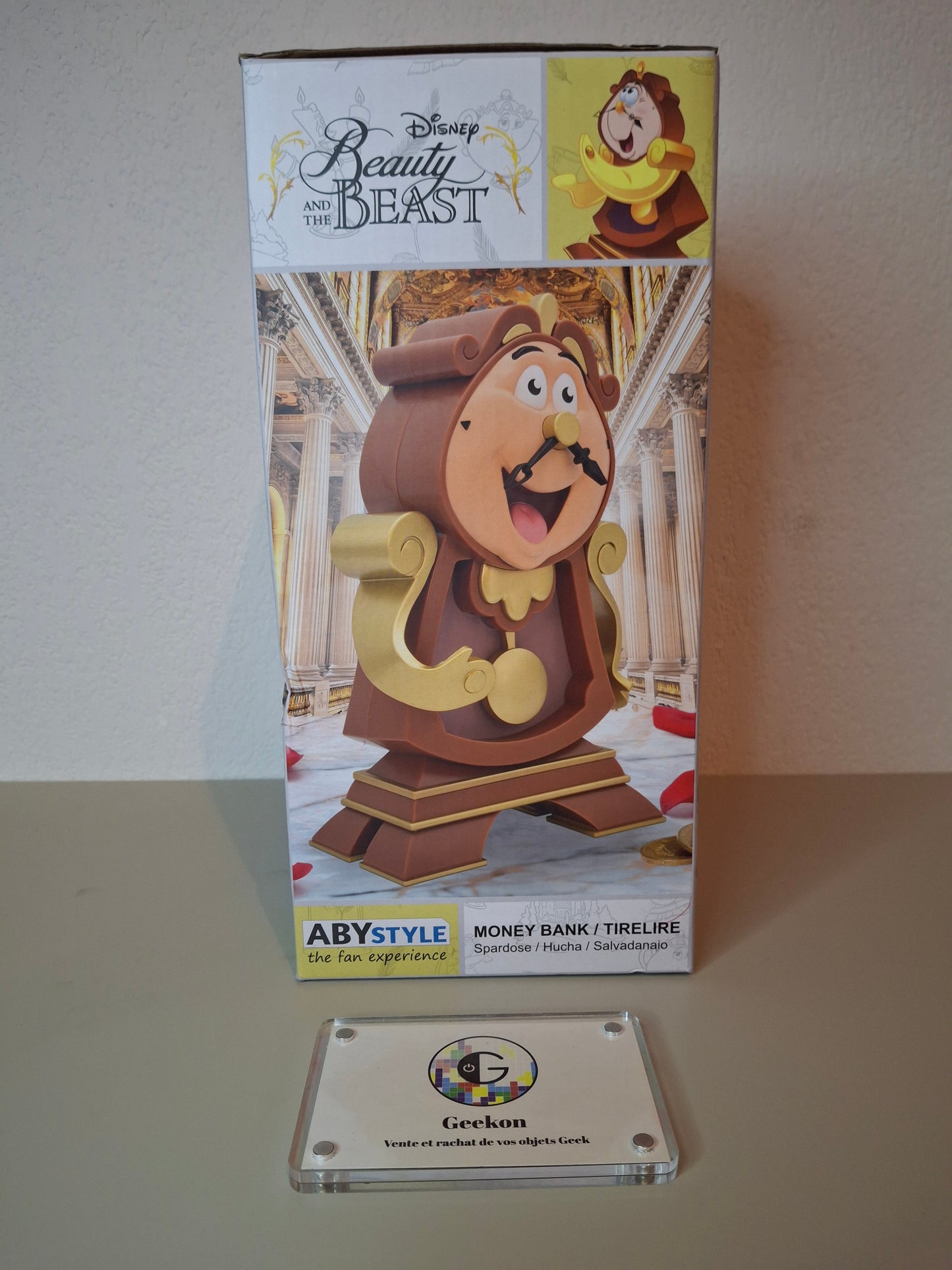 Disney Home - Tirelire La Belle et le Bête