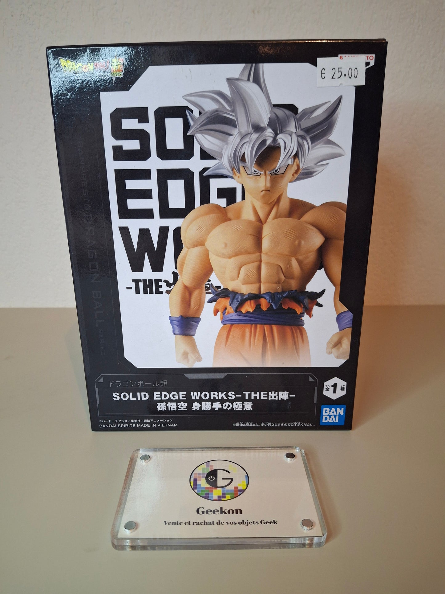 Figurine Solid Edge Works - Son Goku Migatte