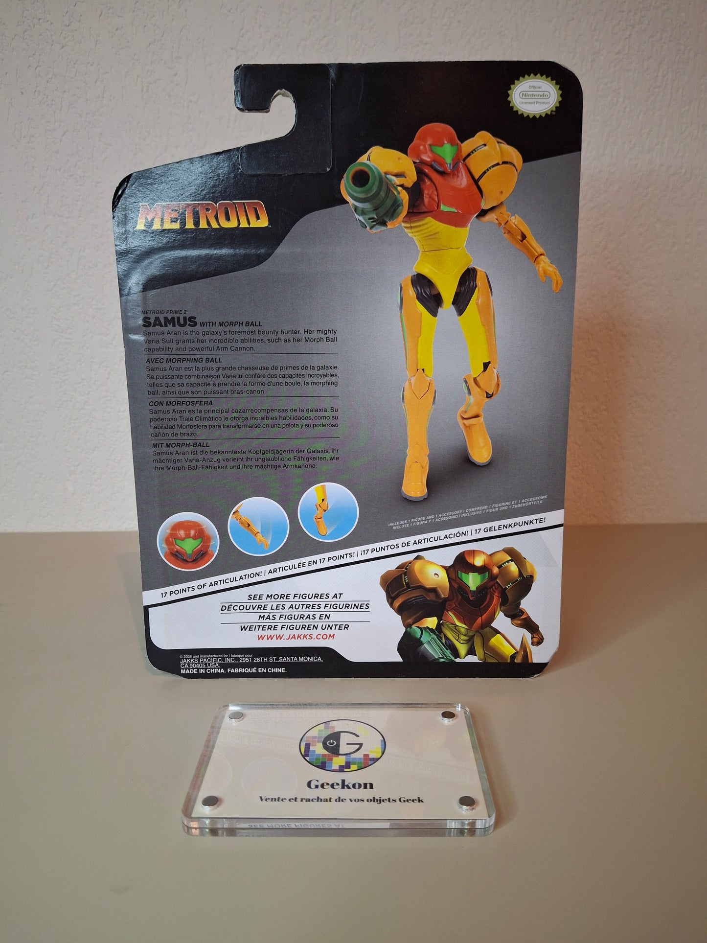 Figurine Metroid - Samus