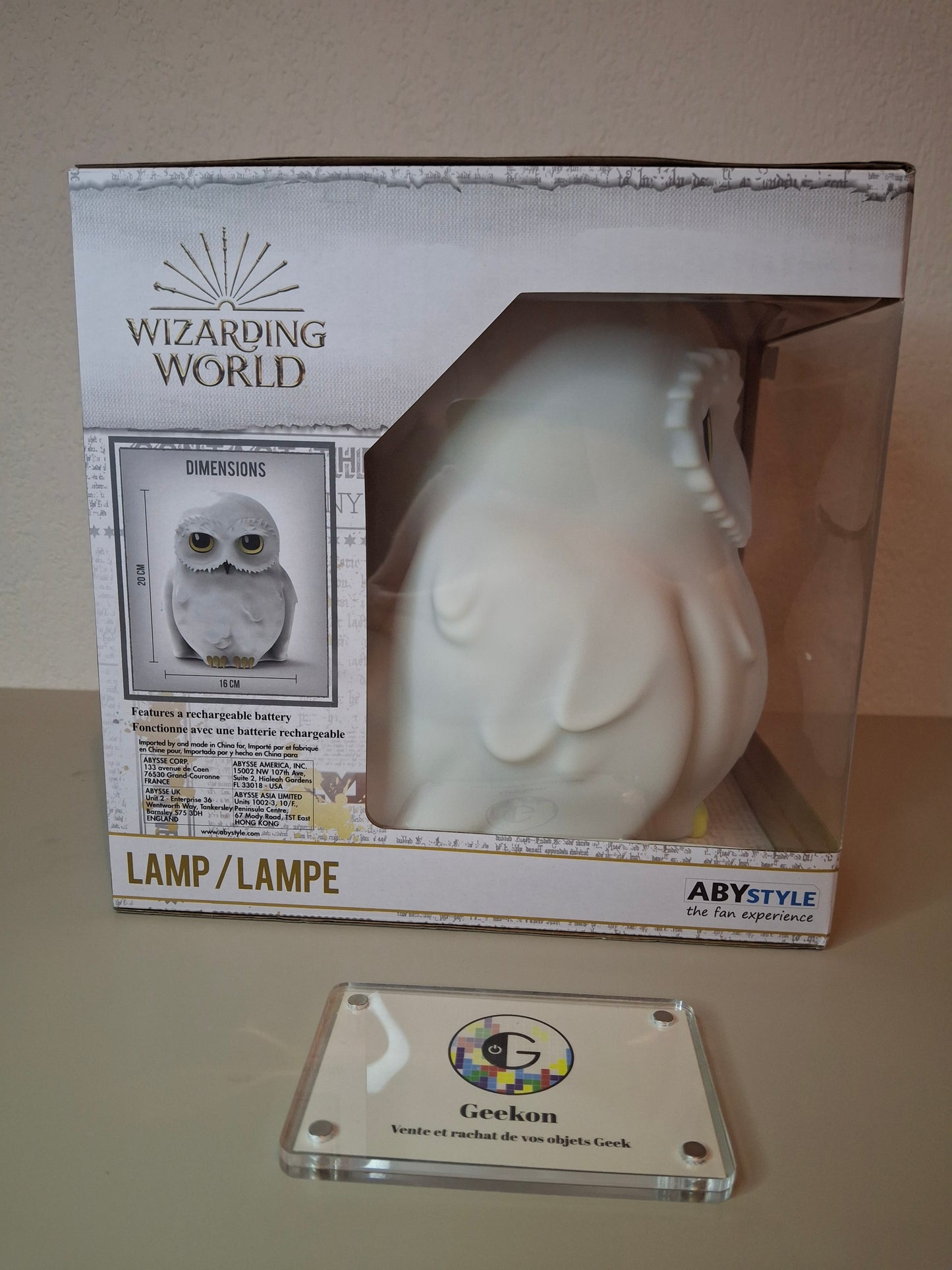 Lampe Harry Potter - Hedwige