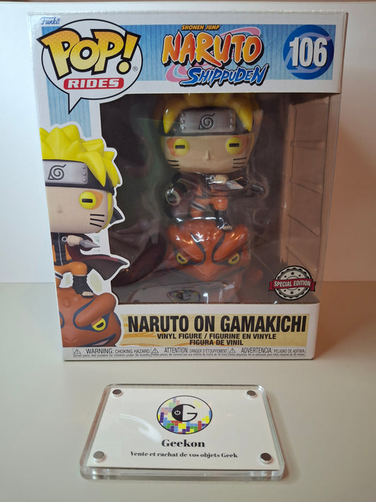 Funko Pop - Naruto on Gamakichi