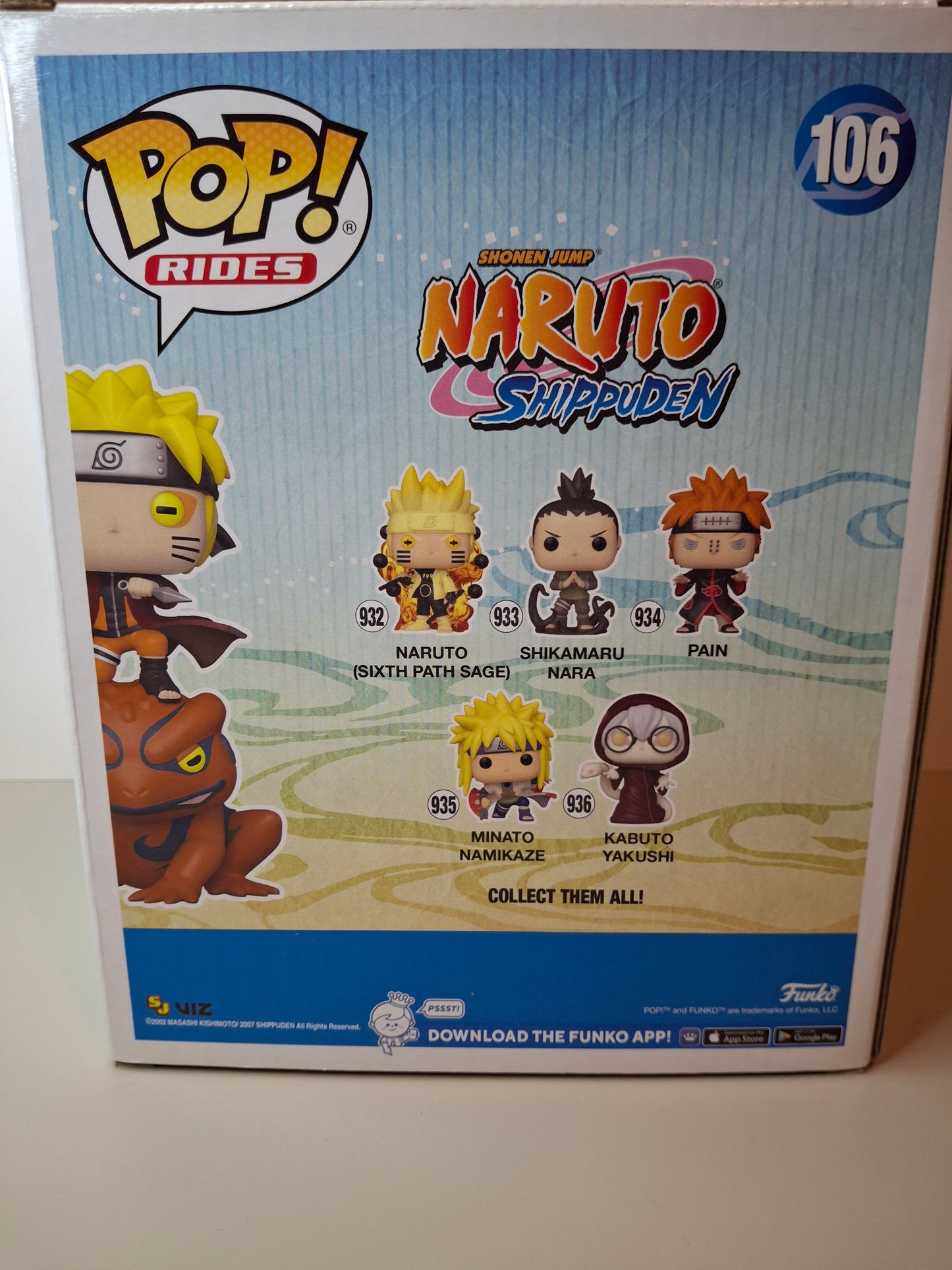 Funko Pop - Naruto on Gamakichi