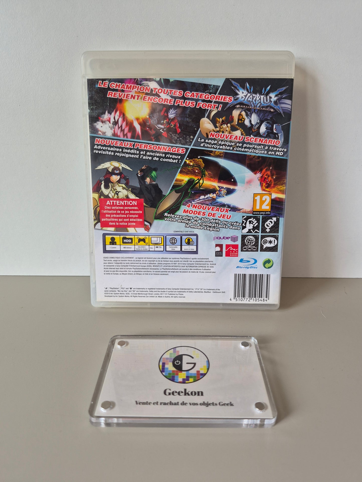 Playstation - Blazblue Continuum Shift
