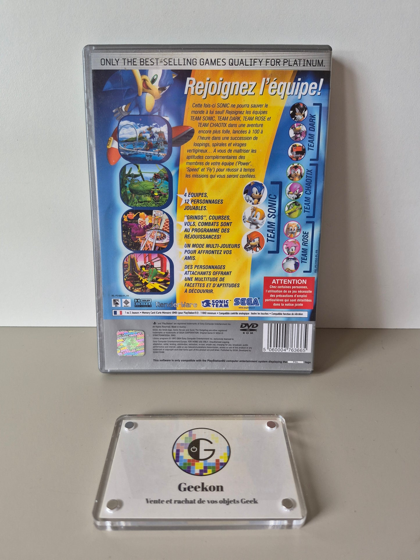Playstation - Sonic Heroes