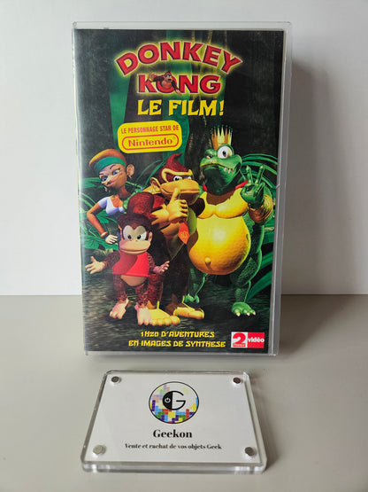 Cassette VHS Donkey Kong Country Le Film FRA Nintendo France 2