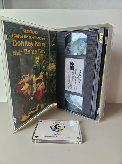 Cassette VHS Donkey Kong Country Le Film FRA Nintendo France 2