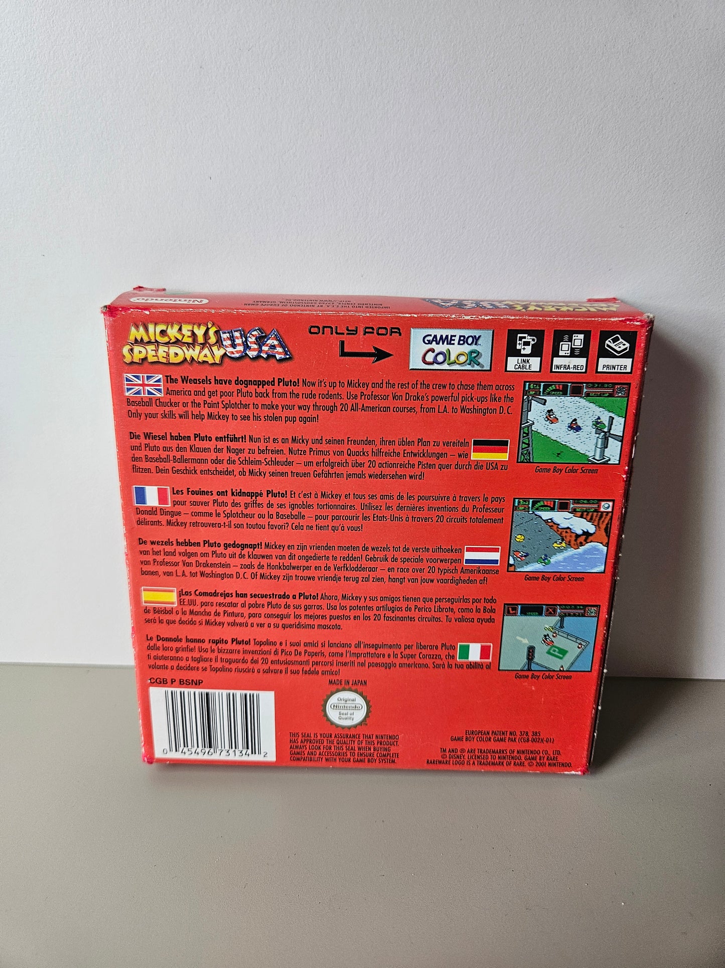 Nintendo - Mickey's Speedway USA