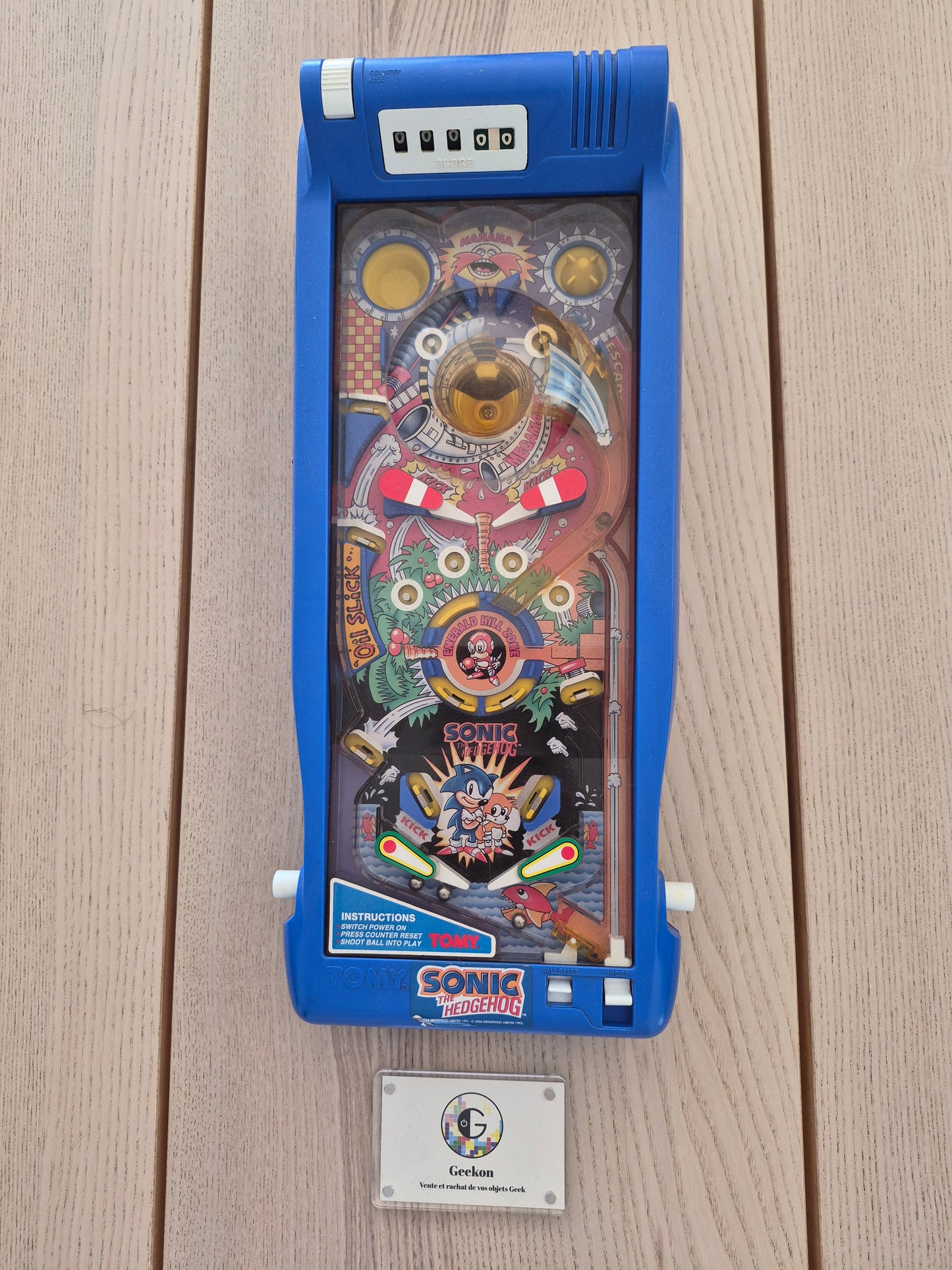 Flipper TOMY Sonic Vintage