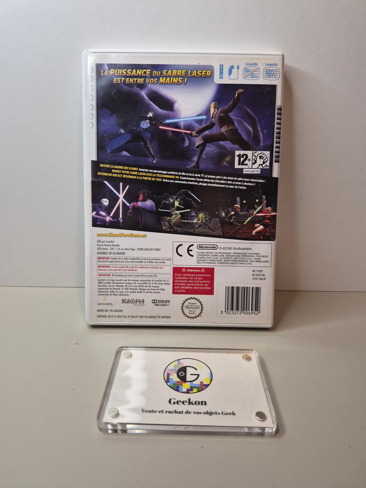 Nintendo - Star Wars Clone Wars Duels au sabre laser