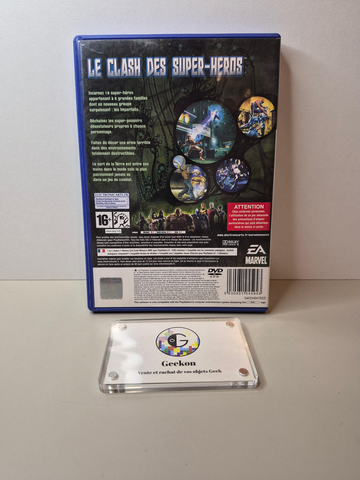 Playstation - Marvel Nemesis l'avènement des Imparfaits