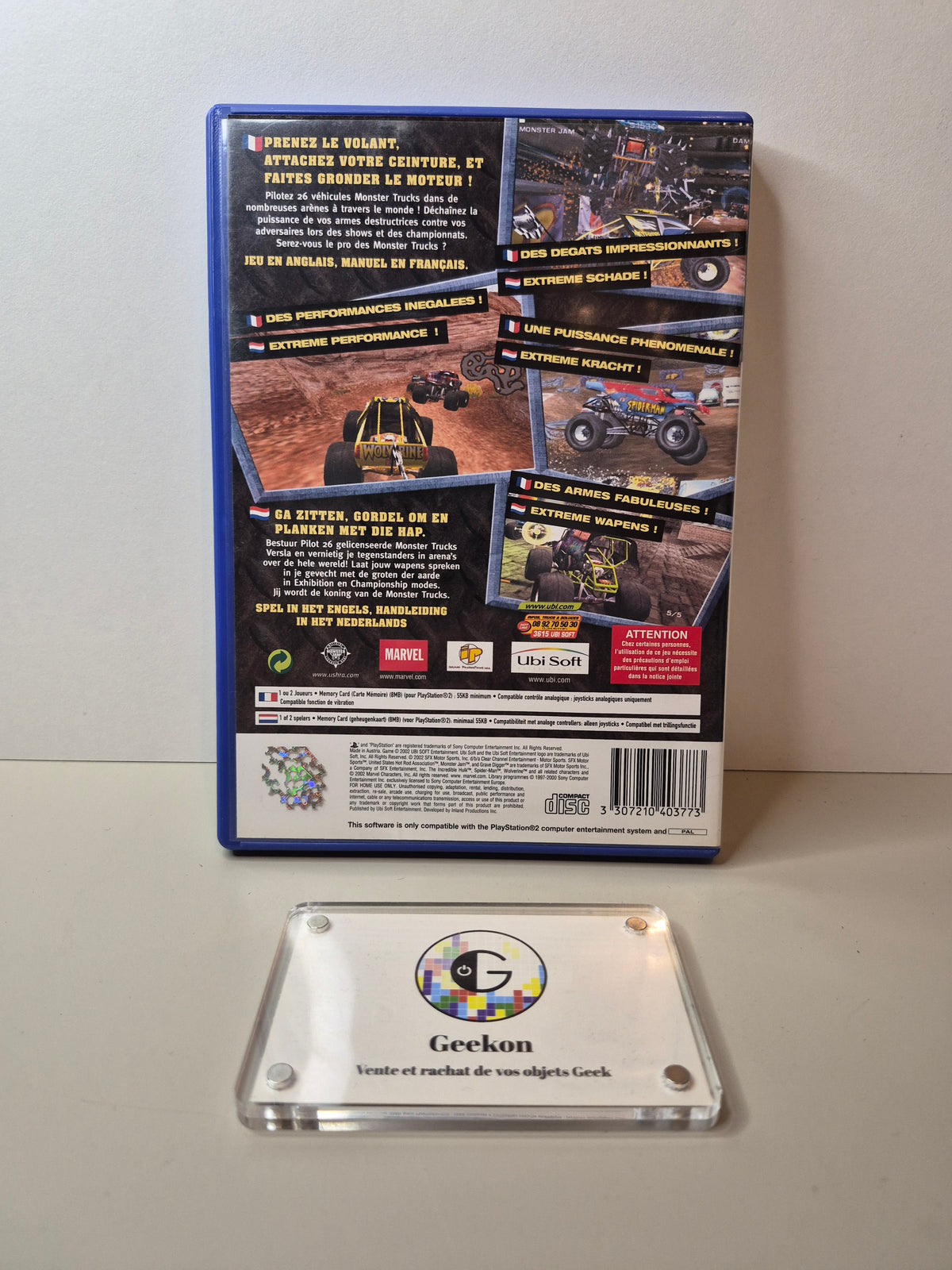 Playstation - Monster Jam Maximu Destruction