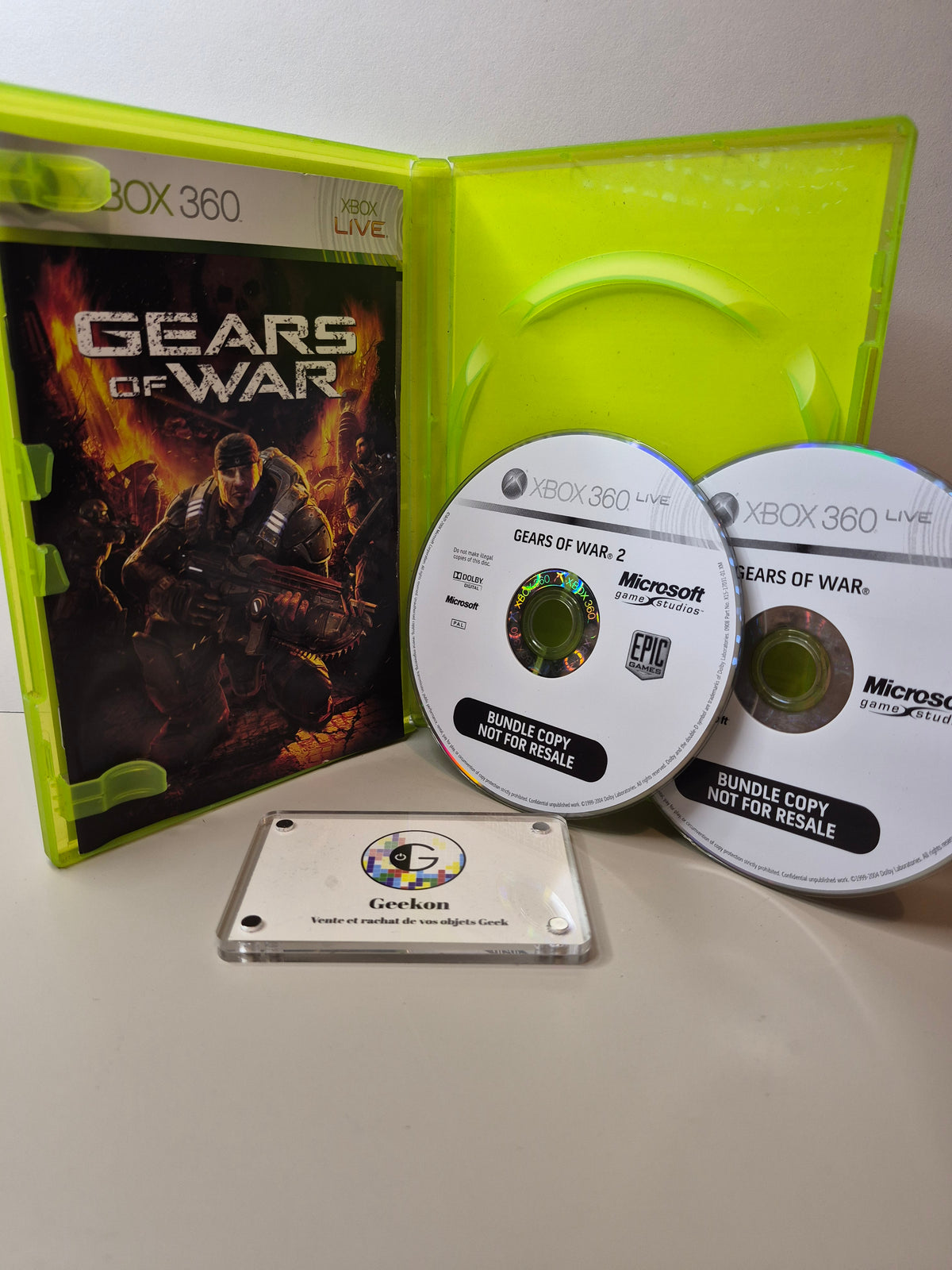 Xbox - Bundle Gears of war 1 et 2