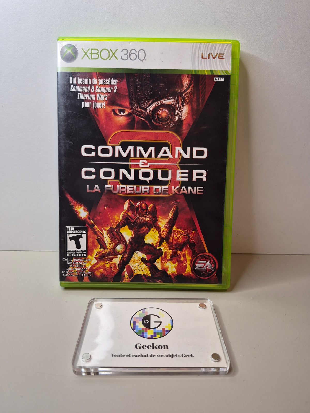 Xbox - Command and conquer 3 La fureur de kane