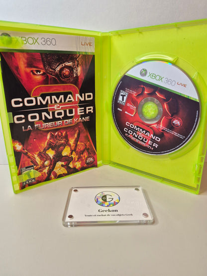 Xbox - Command and conquer 3 La fureur de kane