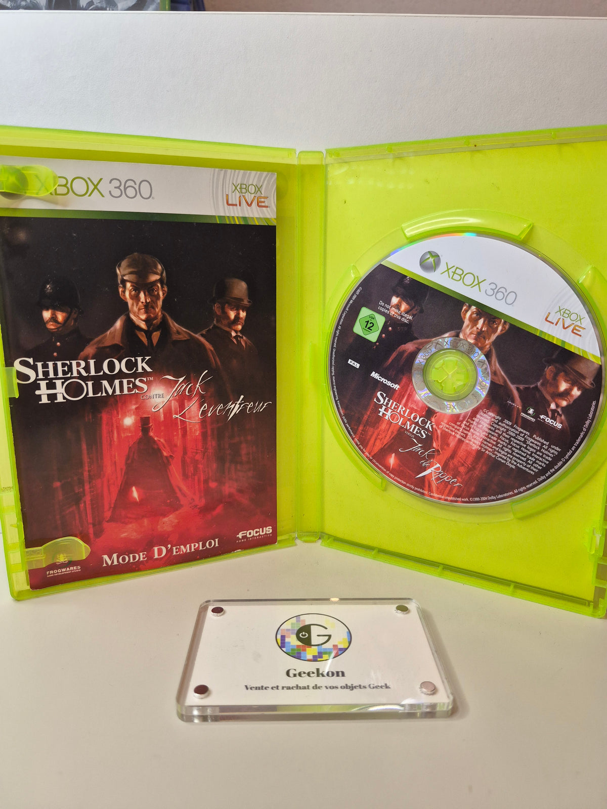 Xbox - Sherlock Holmes contre Jack l'eventreur