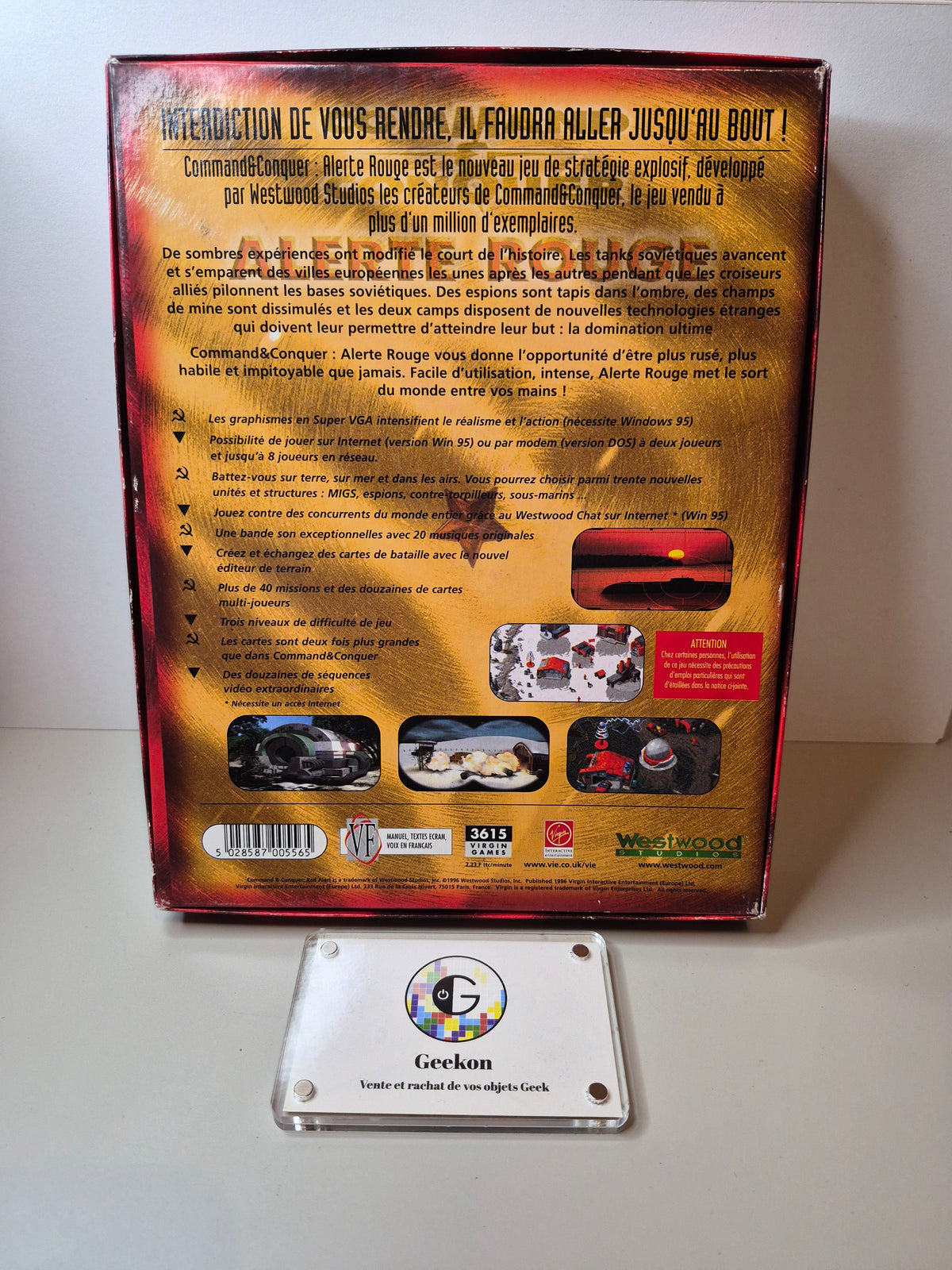 PC - Command and conquer Alerte Rouge
