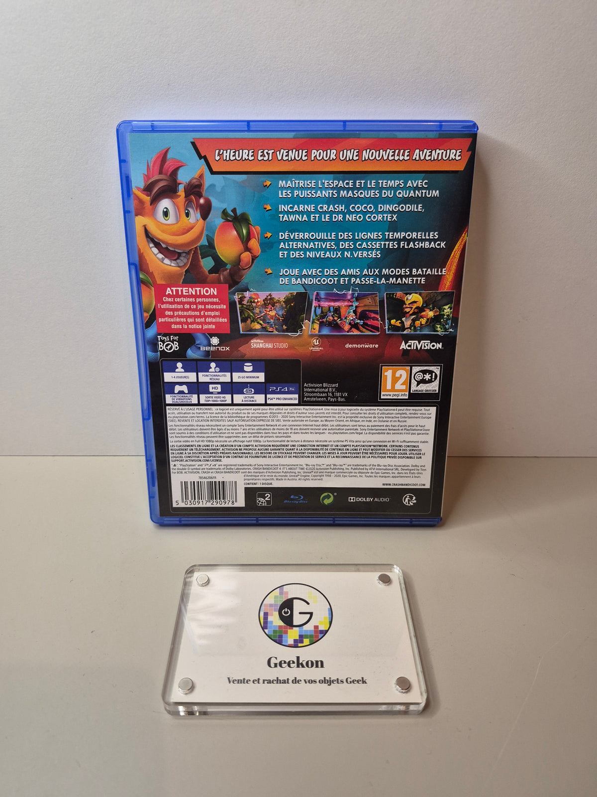 Playstation - Crash Bandicoot 4 : It's About Time