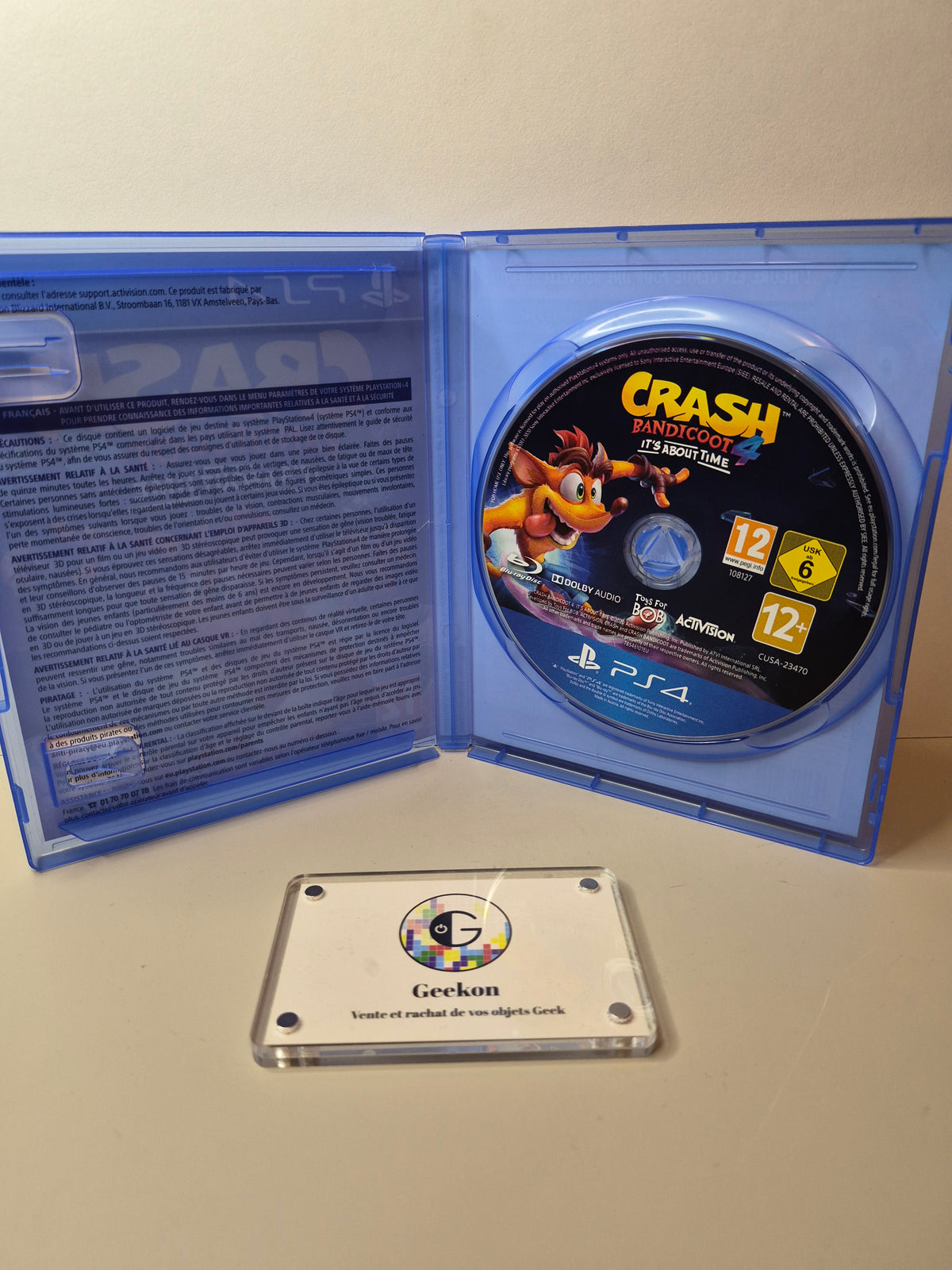 Playstation - Crash Bandicoot 4 : It's About Time