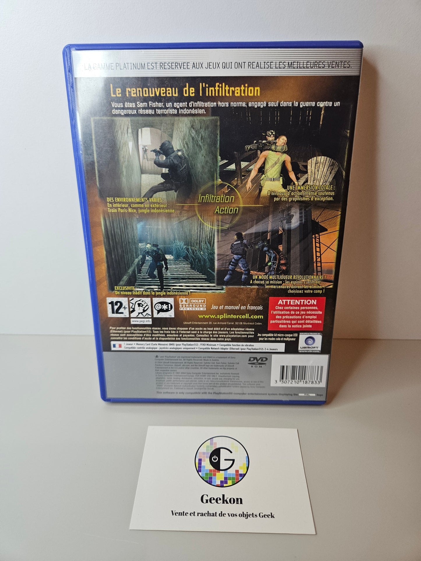 Playstation - Splinter Cell Pandora Tomorrow