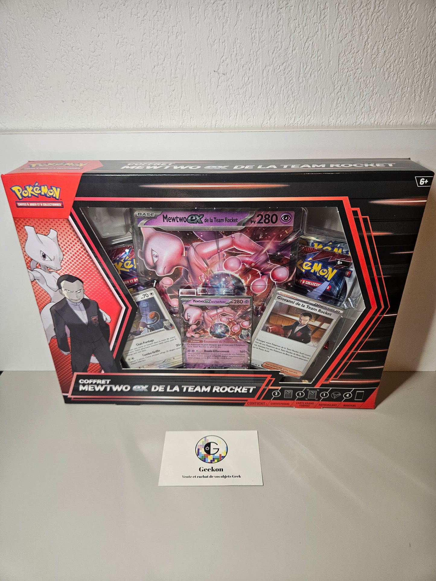 Coffret Mewtwo EX de la team Rocket