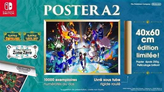 Poster Pokémon Edition Limitée